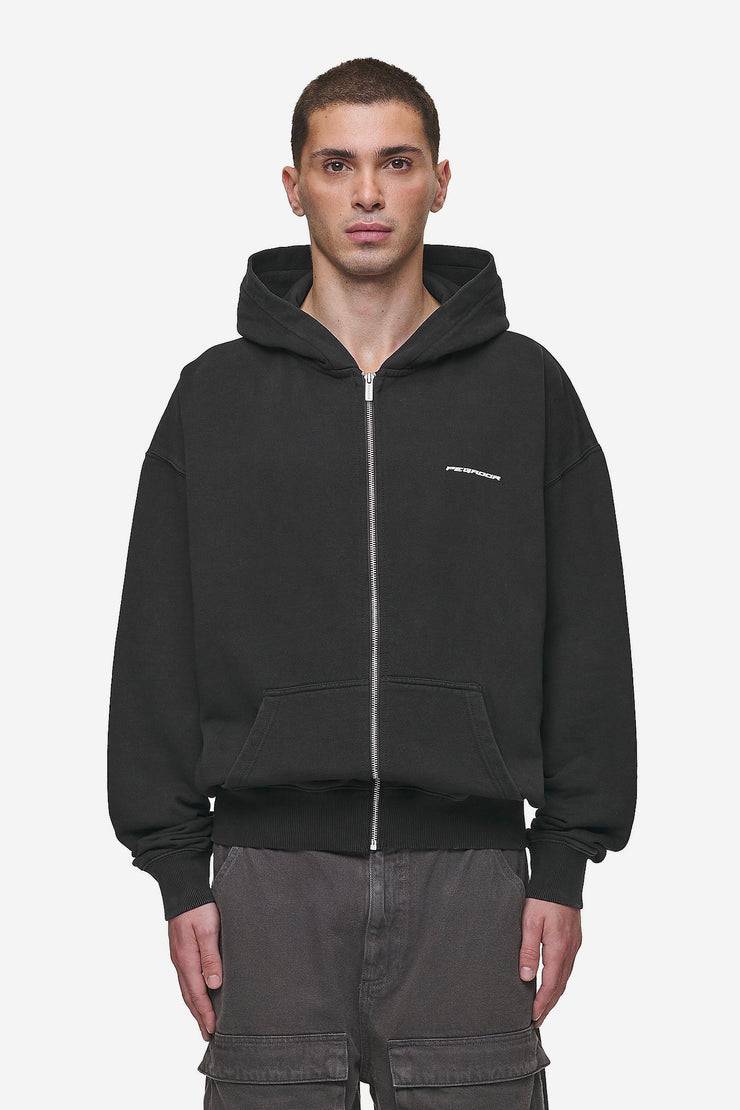 Pegador Dubose Oversized Sweat Jacket Vintage Black Rabatte dieses Monats