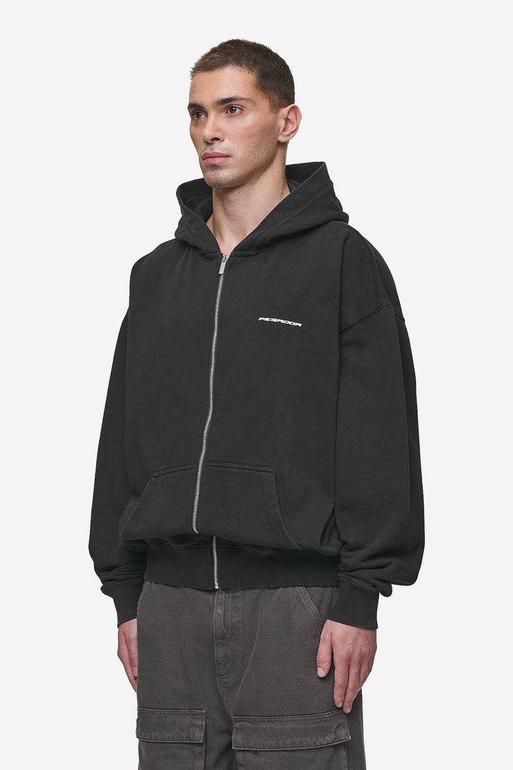 Pegador Dubose Oversized Sweat Jacket Vintage Black Rabatte dieses Monats