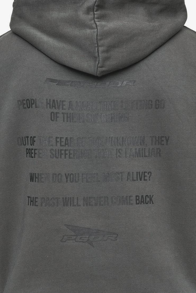 Pegador Dubose Oversized Hoodie Vintage Anthracite 2025