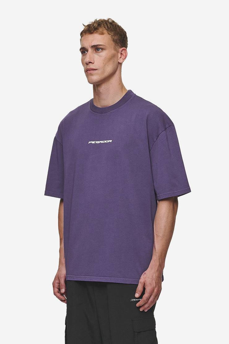 Pegador Dubose Oversized Tee Vintage Deep Purple Online