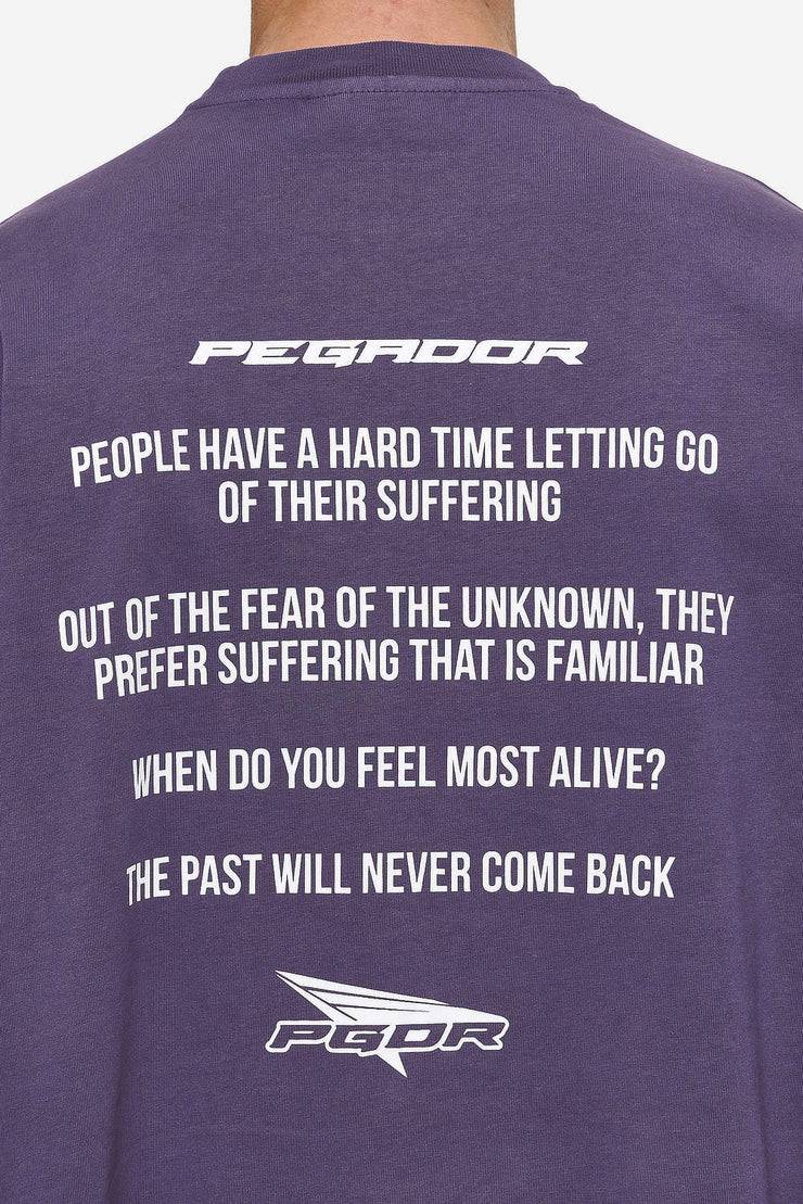 Pegador Dubose Oversized Tee Vintage Deep Purple Online