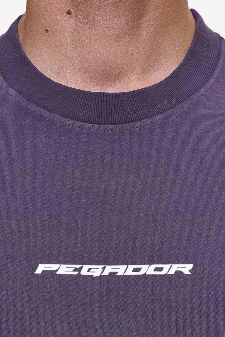 Pegador Dubose Oversized Tee Vintage Deep Purple Online