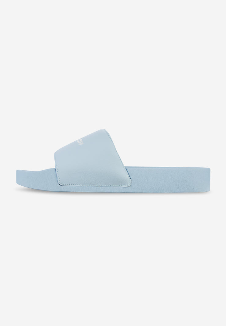 Pegador Logo Slide Baby Blue White Günstiger Verkauf