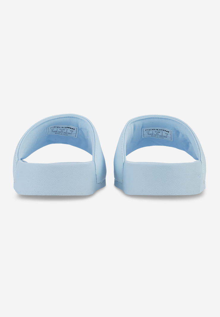 Pegador Logo Slide Baby Blue White Günstiger Verkauf