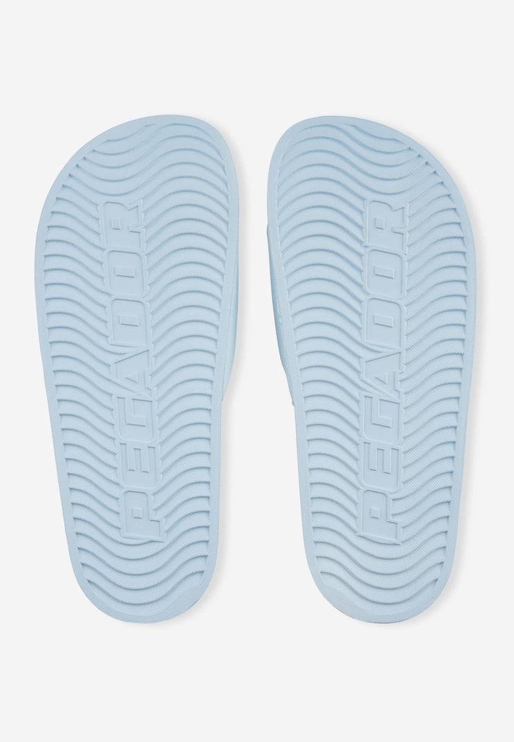 Pegador Logo Slide Baby Blue White Günstiger Verkauf