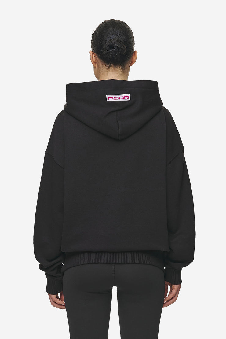 Pegador Mila Oversized Hoodie Washed Black Limitierter Zeitrabatt