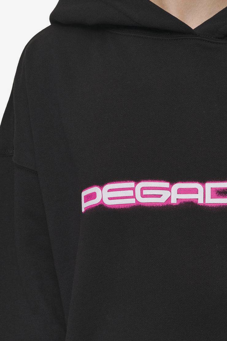 Pegador Mila Oversized Hoodie Washed Black Limitierter Zeitrabatt