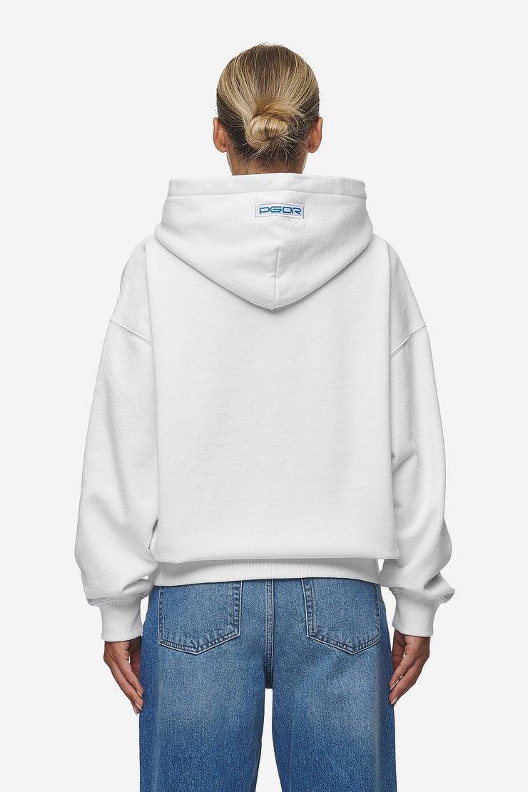 Pegador Mila Oversized Hoodie White Fabrik Onlineshop