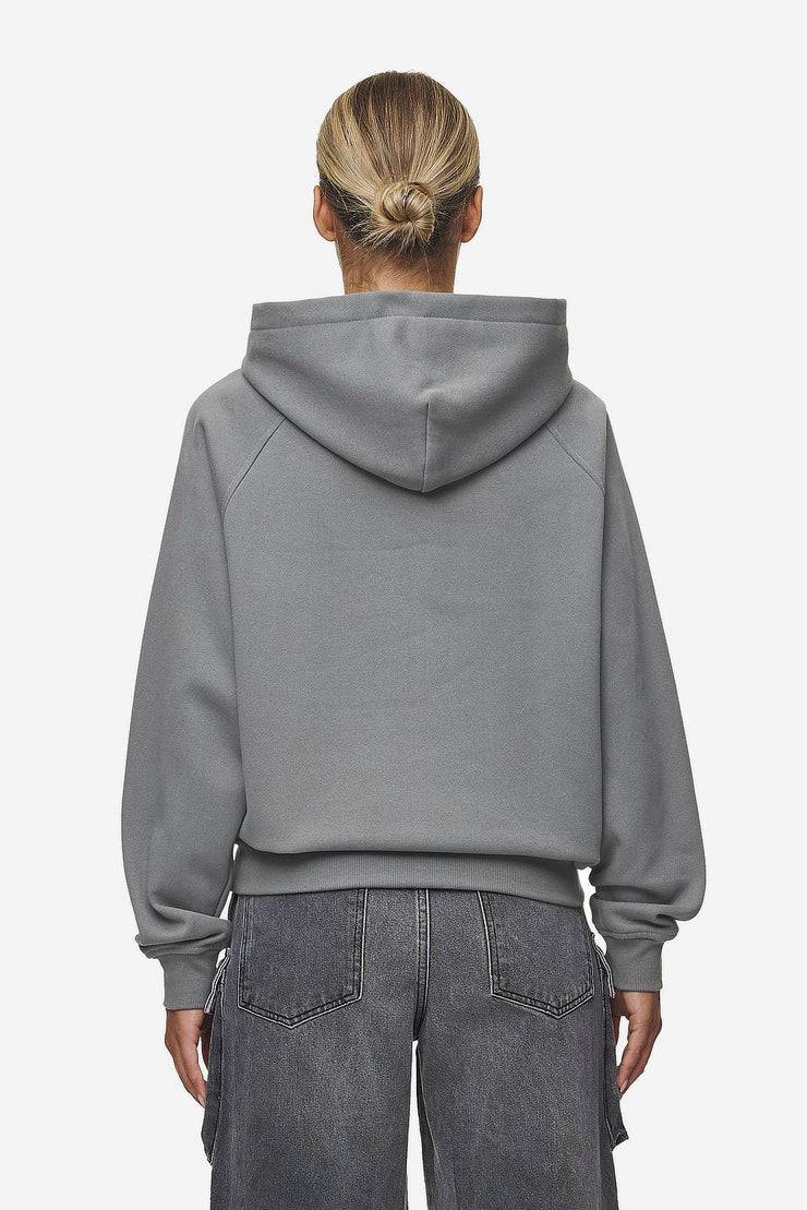 Pegador Klaria Oversized Hoodie Washed Deep Grey Versandkostenfrei