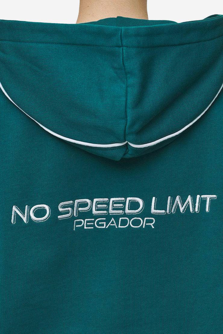 Pegador Naomi Oversized Hoodie Washed Urban Turquoise Flash Sale
