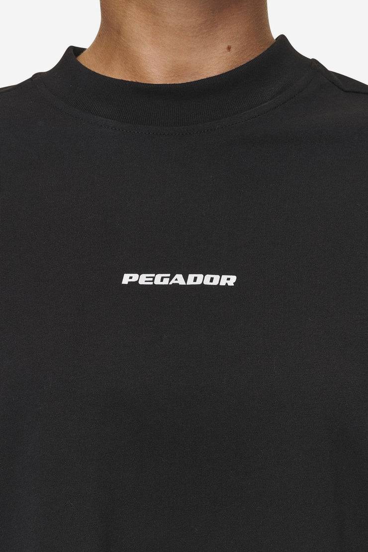 Pegador Bracy Heavy Oversized Tee Black White Gum Vatertagsangebot