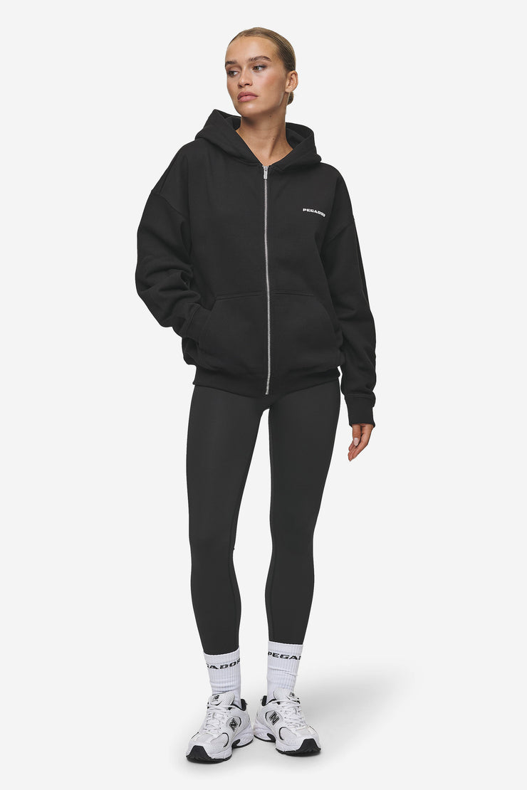 Pegador Clarita Oversized Sweat Jacket Black White Gum Exklusive Angebote