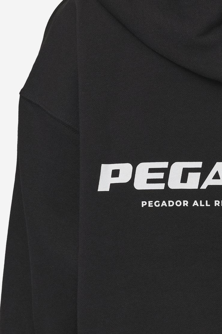 Pegador Atna Logo Oversized Hoodie Black White Bestseller