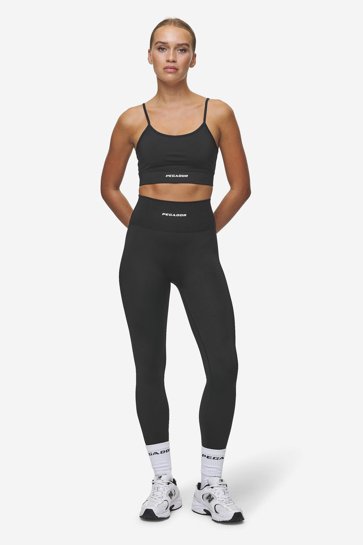 Pegador Taja Sport Bra Black White Riesige Ersparnisse