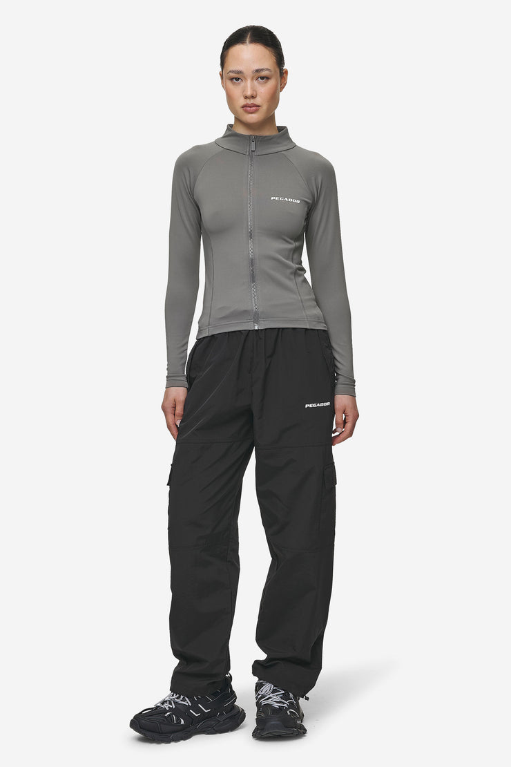 Pegador Tale Zip Longsleeve Deep Grey Tiefpreis