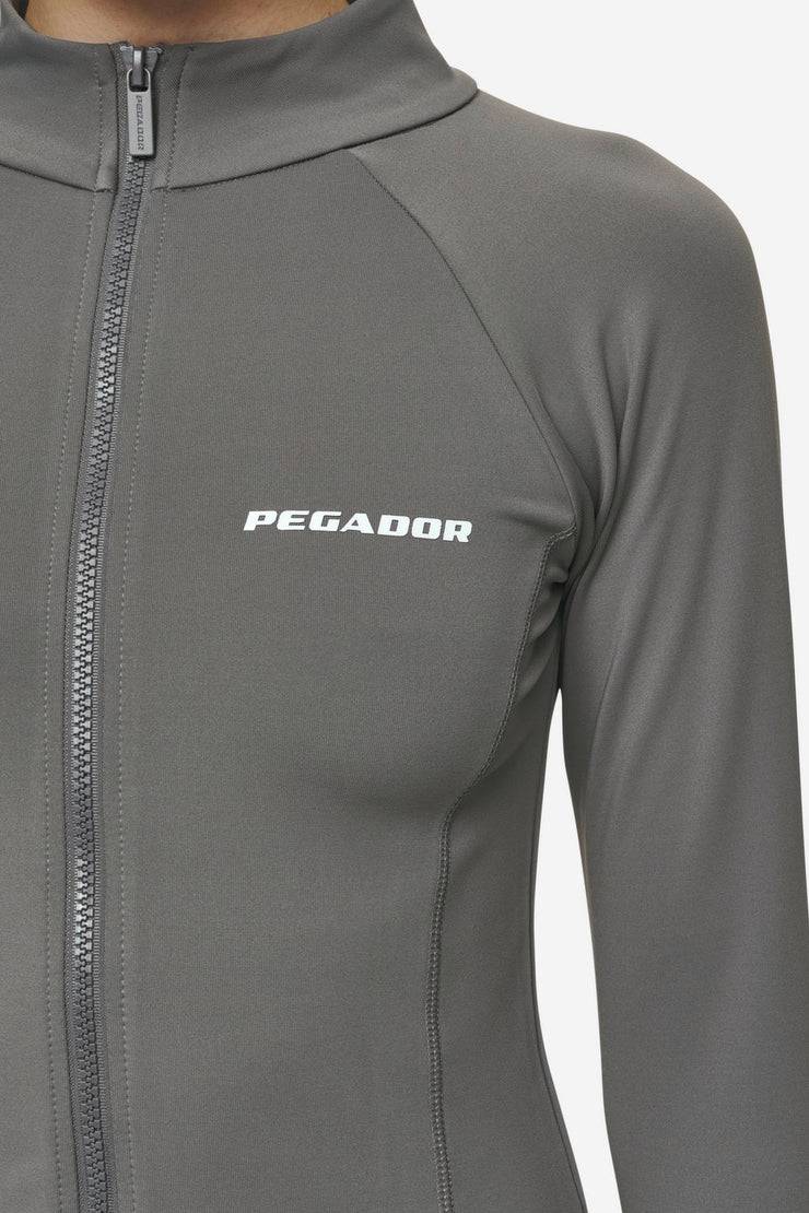 Pegador Tale Zip Longsleeve Deep Grey Tiefpreis