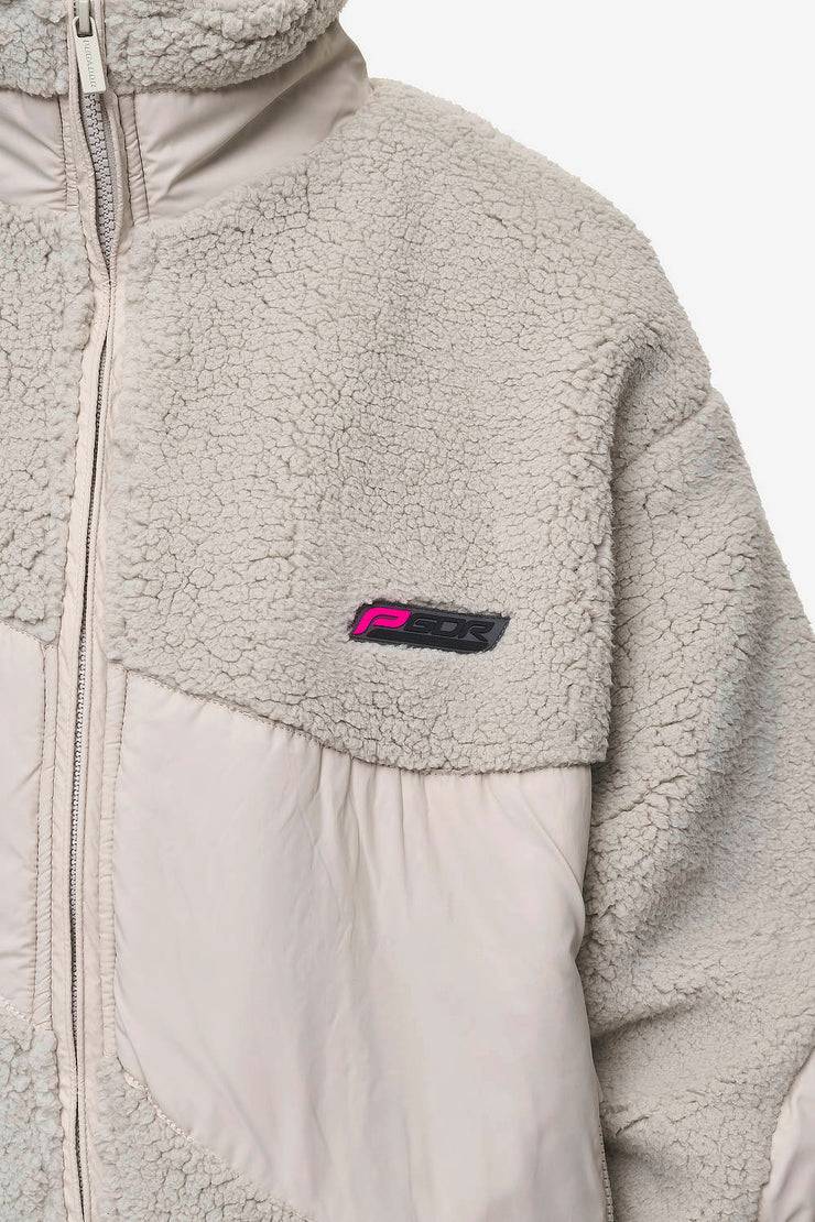 Pegador Risa Teddy Fabric Mix Jacket Moon Grey Bis zu 50% Rabatt