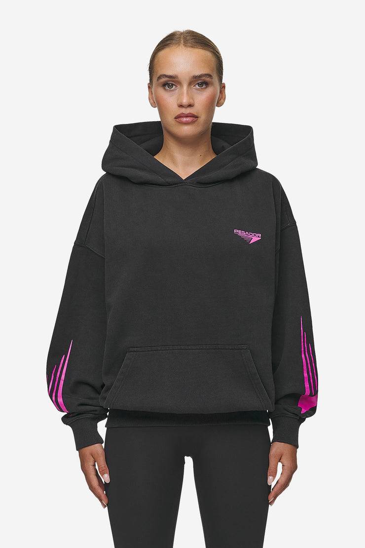 Pegador Mei Oversized Hoodie Vintage Black Discount Store für neue Produkte