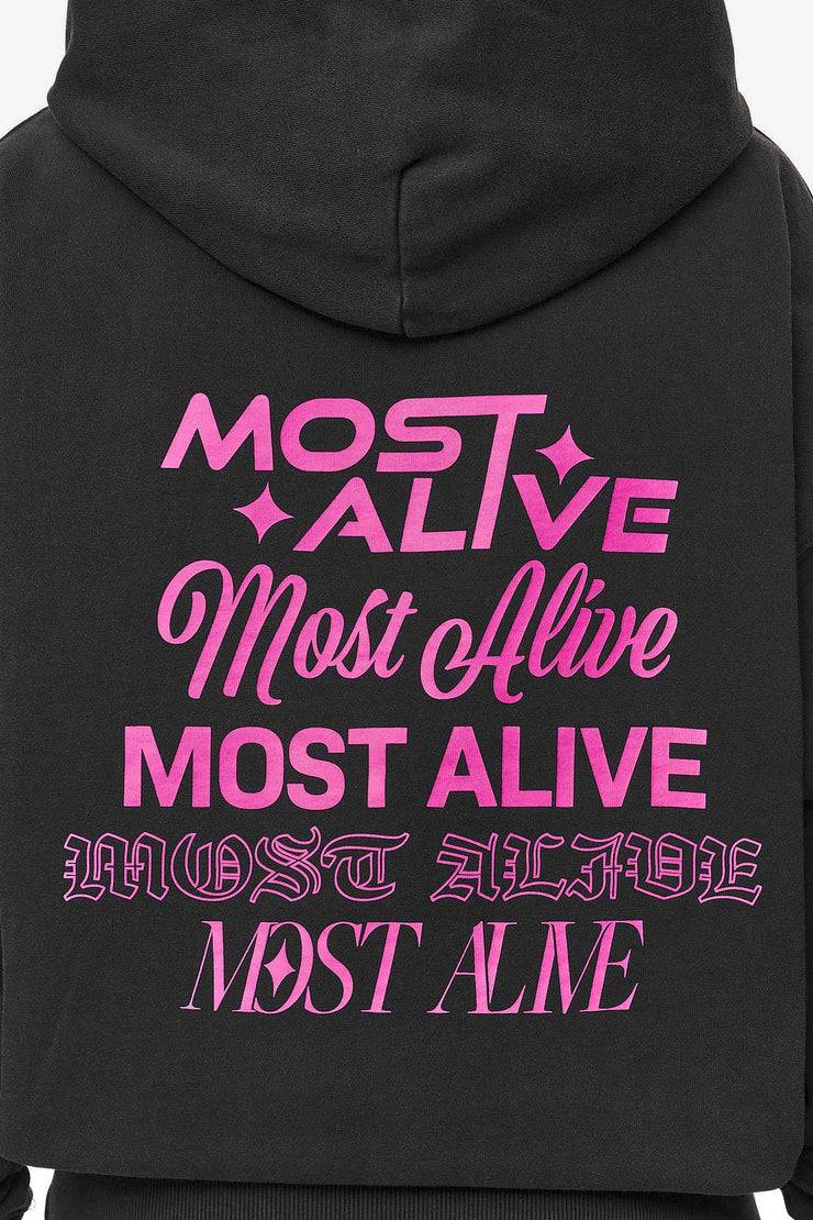 Pegador Mei Oversized Hoodie Vintage Black Discount Store für neue Produkte