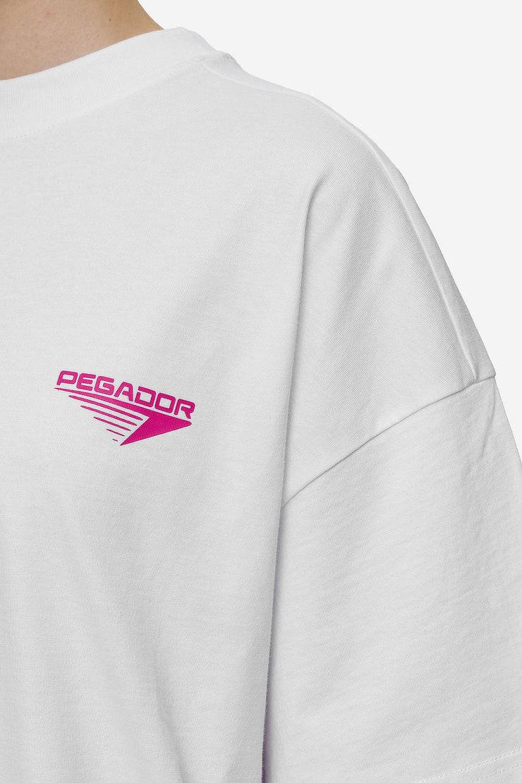 Pegador Mei Heavy Oversized Tee White Nur noch ein Tag übrig