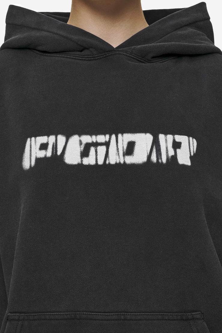 Pegador Suta Oversized Hoodie Vintage Black Super Rabatt