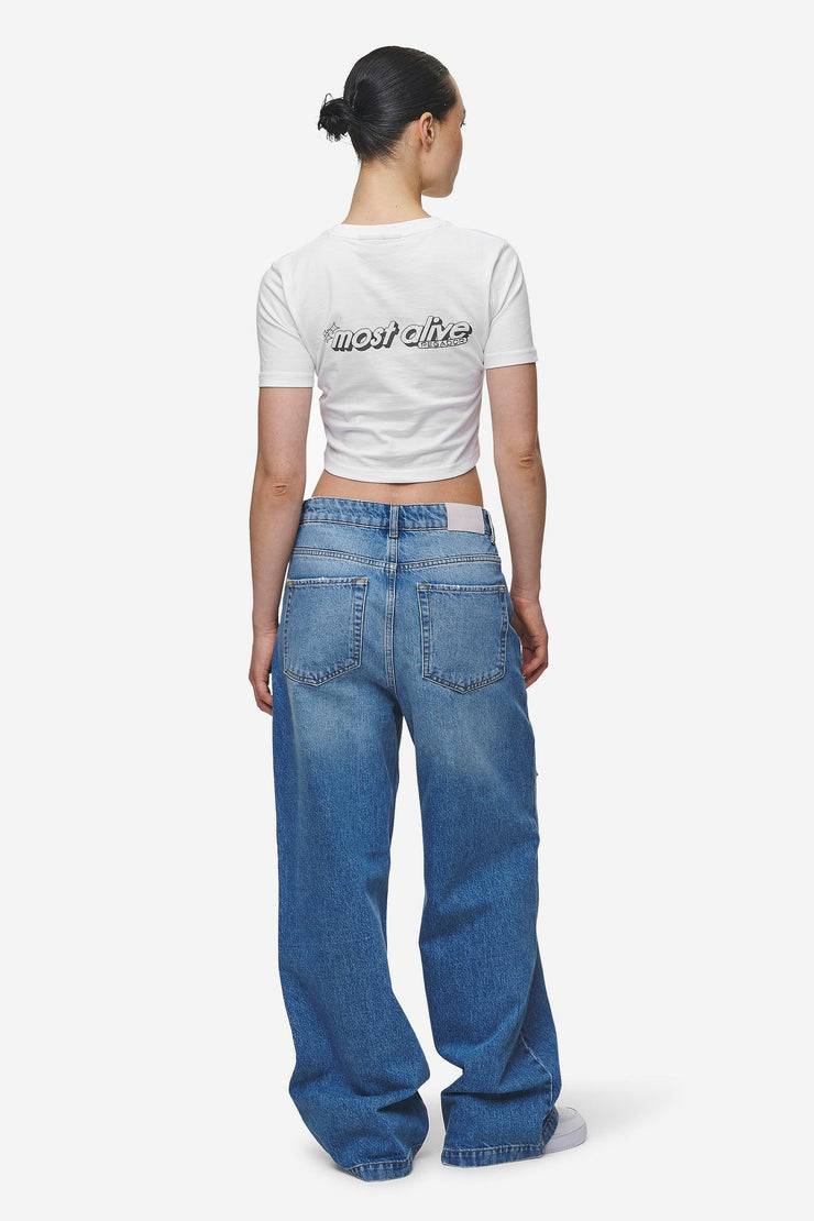 Pegador Thea Baby Tee White Clearance-Verkauf