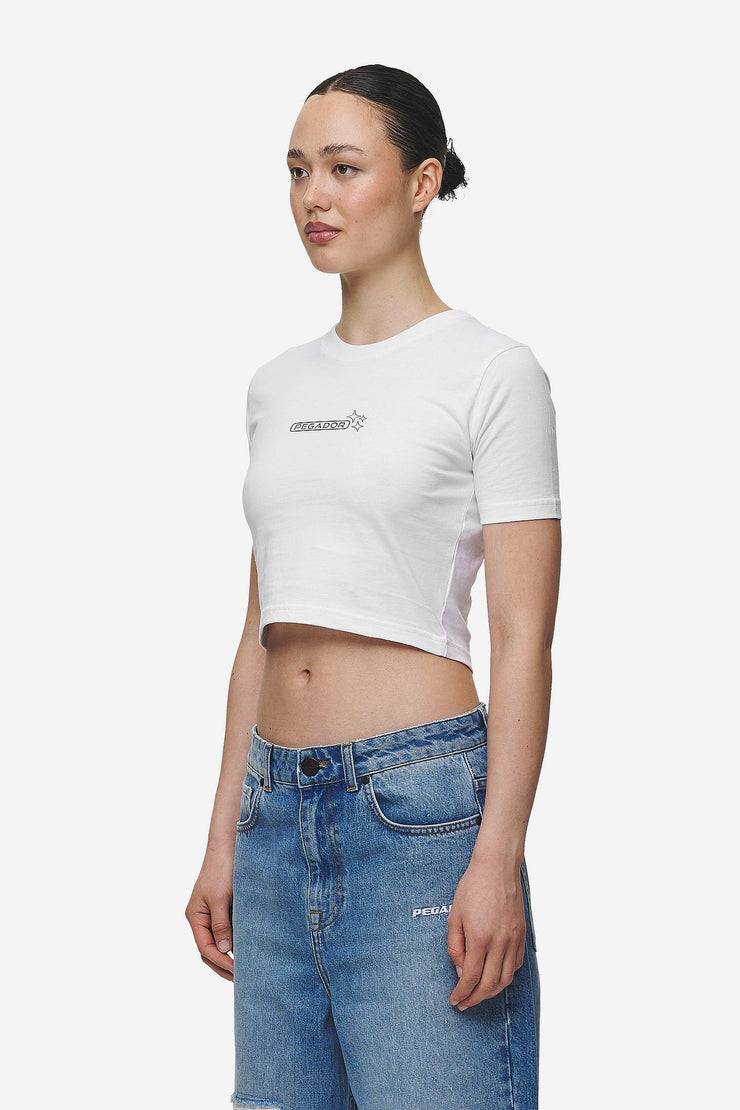 Pegador Thea Baby Tee White Clearance-Verkauf