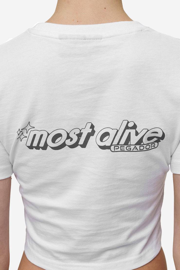 Pegador Thea Baby Tee White Clearance-Verkauf