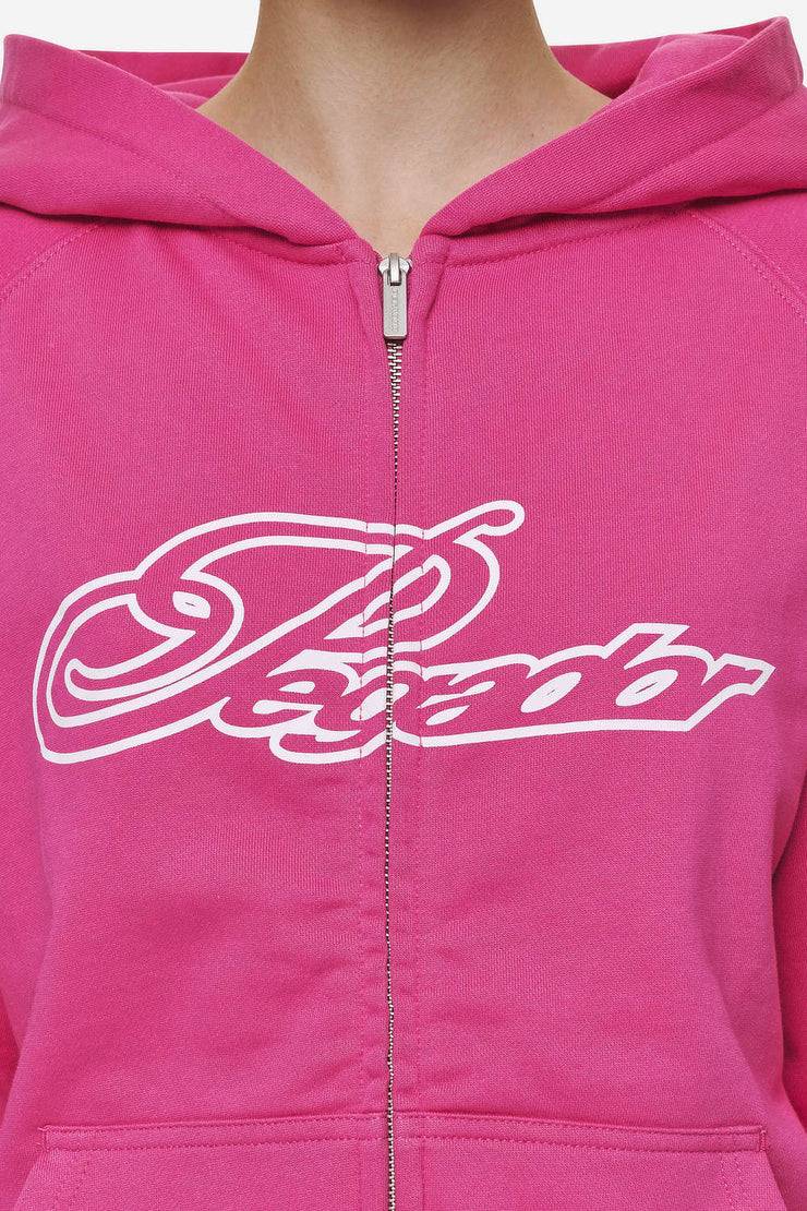 Pegador Anna Oversized Sweat Jacket Washed Digital Pink Begrenzt auf 3 Tage