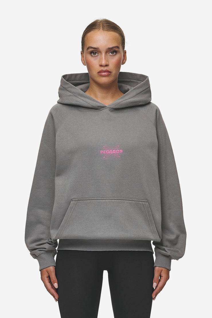 Pegador Belly Oversized Hoodie Washed Deep Grey Black Friday Preise