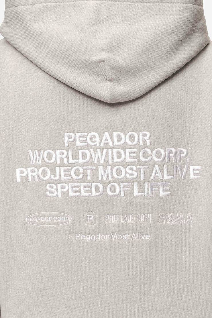 Pegador Sora Oversized Hoodie Washed Moon Grey 50% Rabatt für begrenzte Zeit