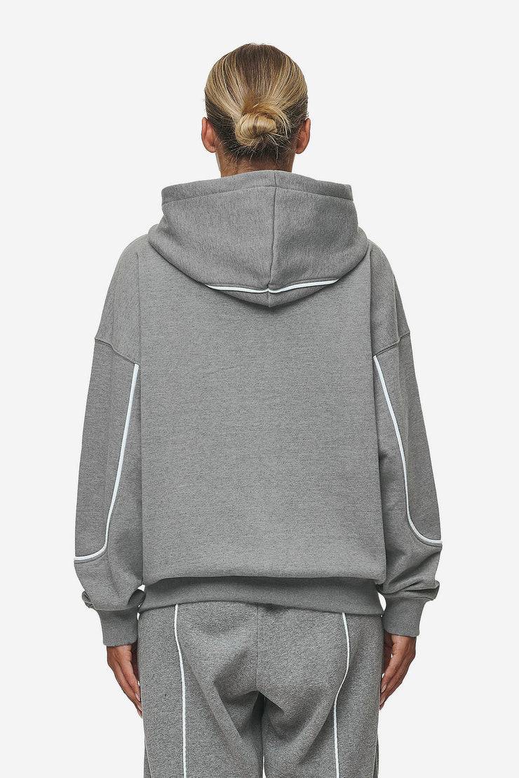 Pegador Silvi Oversized Sweat Jacket Deep Grey Melange Auslauf