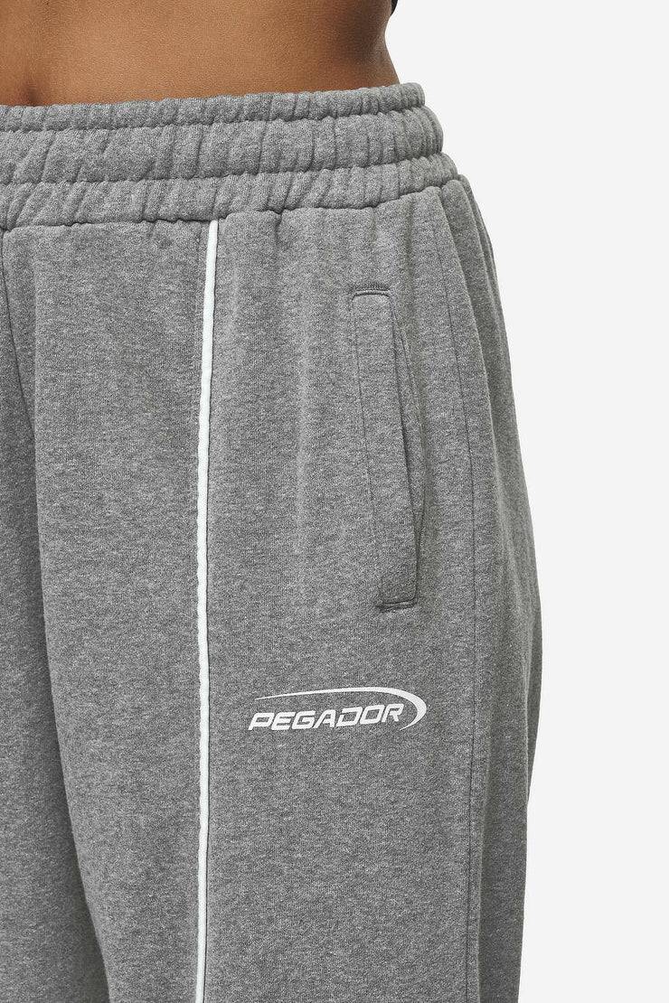 Pegador Silvi High Waisted Sweat Pants Deep Grey Melange Verkauf