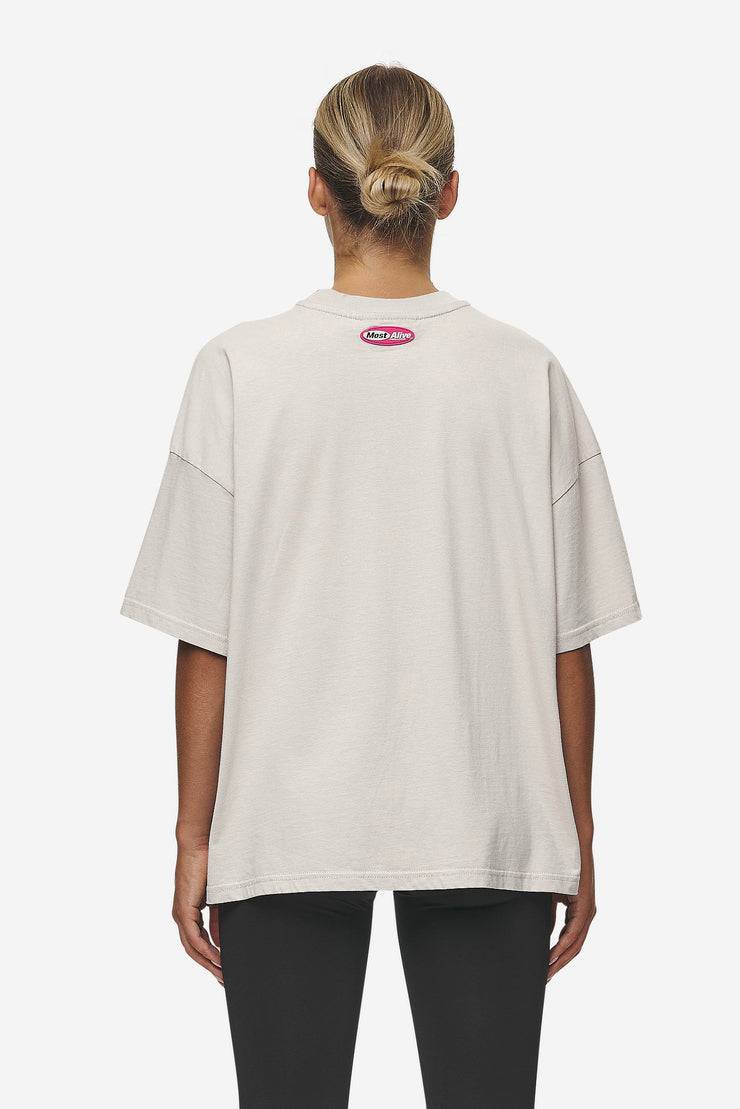 Pegador Tori Heavy Oversized Tee Washed Moon Grey Angebote