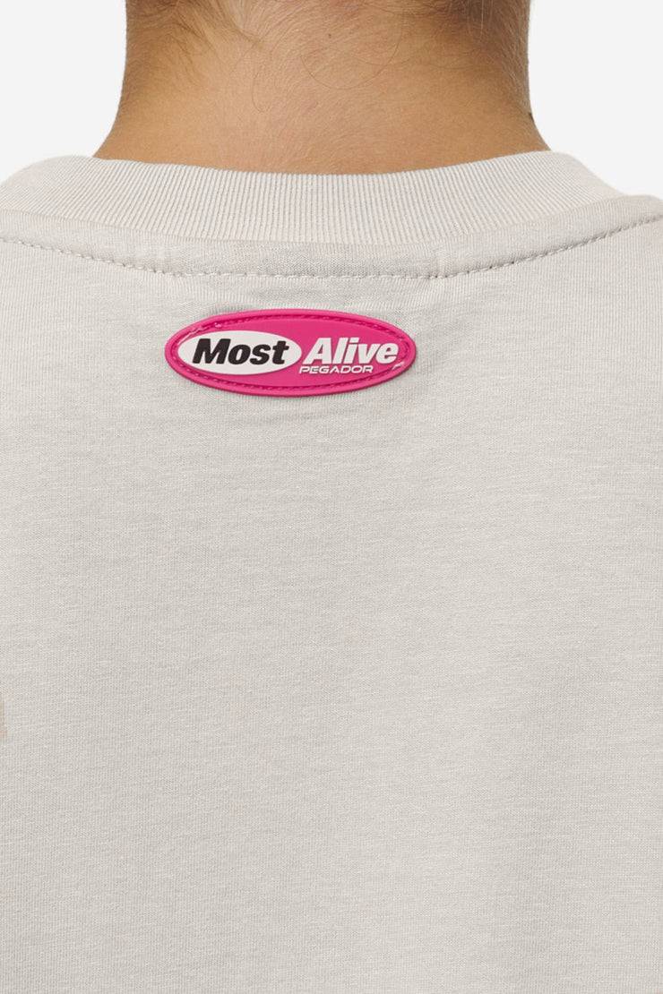 Pegador Tori Heavy Oversized Tee Washed Moon Grey Angebote