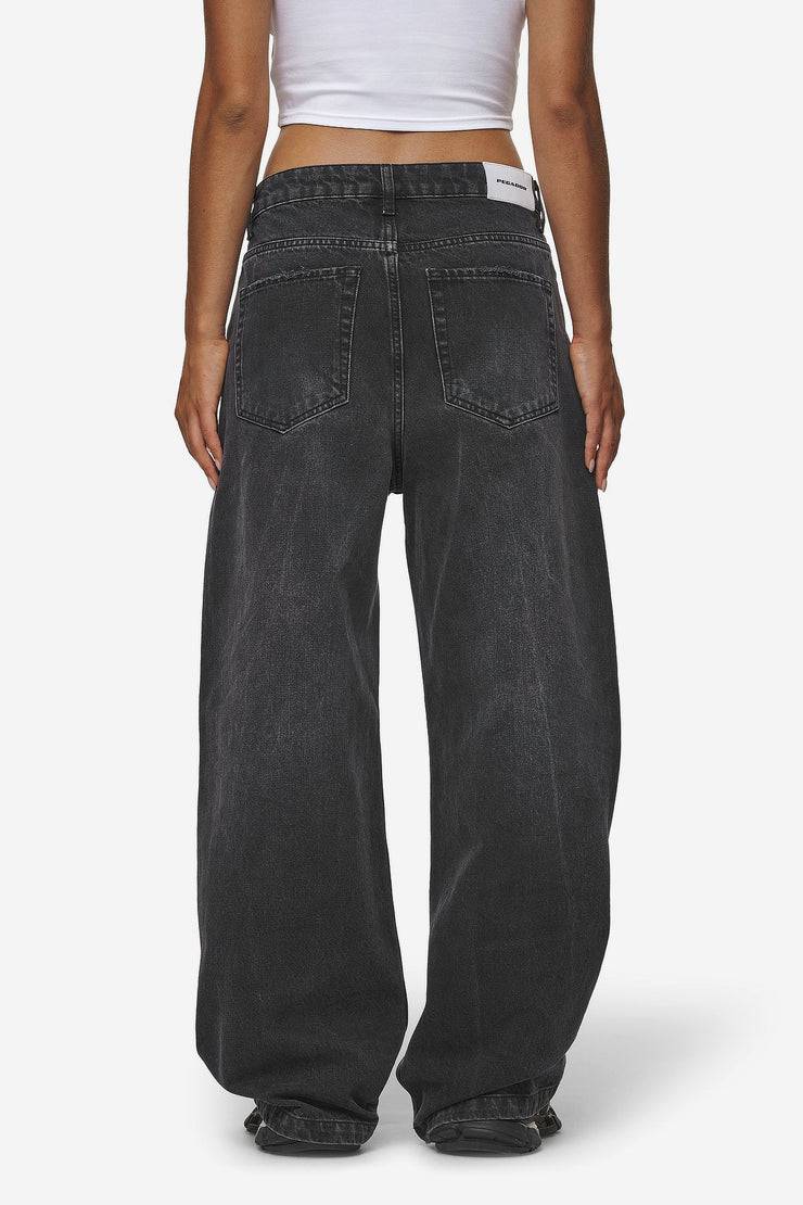 Pegador Mally Super Baggy Jeans Washed Deep Grey Meist gekauft