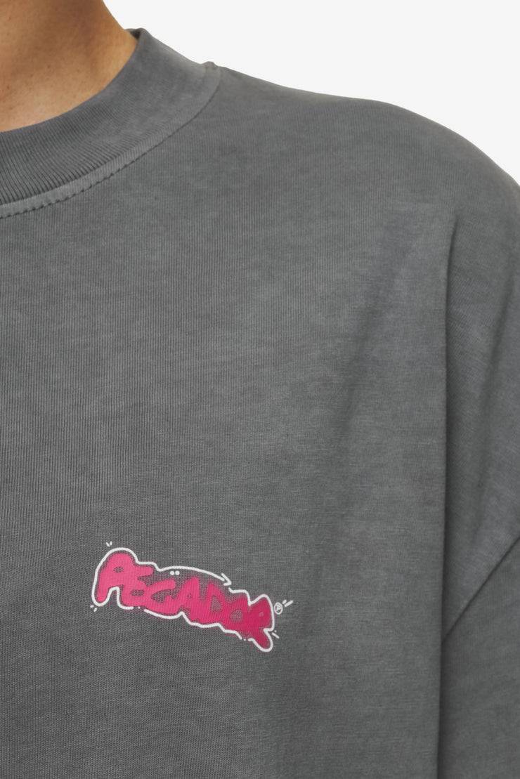 Pegador Barret Oversized Tee Vintage Grey Sonderangebot