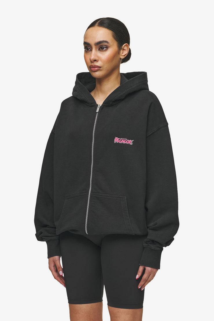 Pegador Barret Terry Oversized Sweat Jacket Vintage Black Günstig kaufen