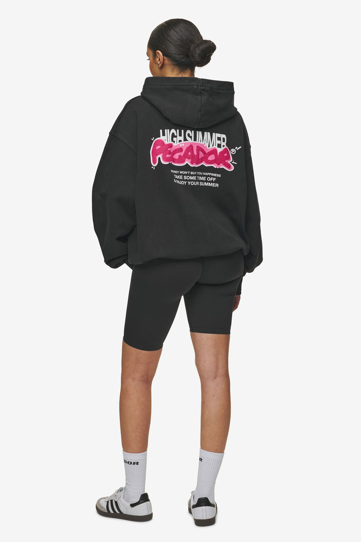 Pegador Barret Terry Oversized Sweat Jacket Vintage Black Günstig kaufen