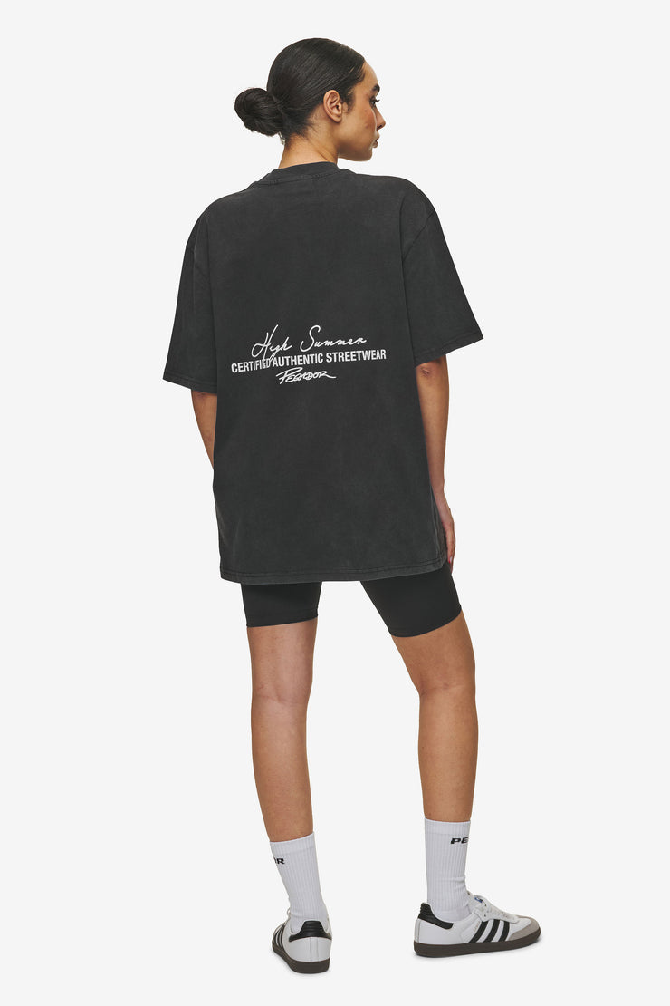 Pegador Banberry Oversized Tee Vintage Black Versandkostenfrei