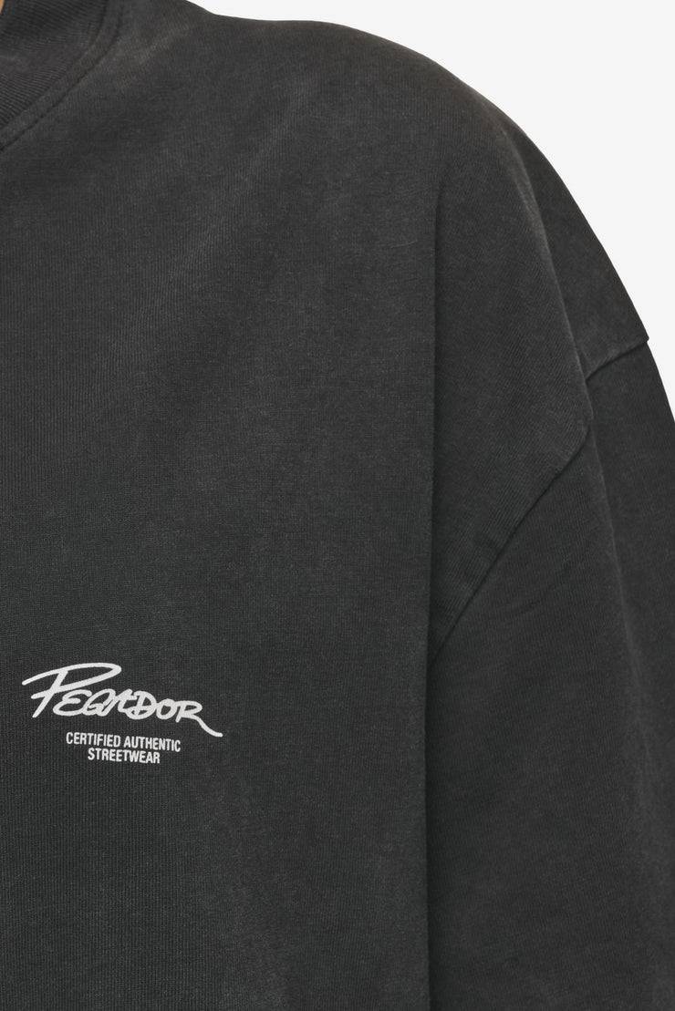 Pegador Banberry Oversized Tee Vintage Black Versandkostenfrei
