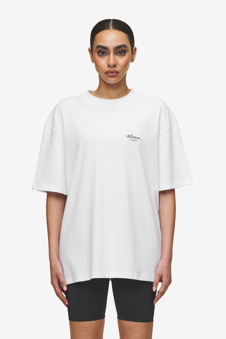 Pegador Banberry Oversized Tee White Großer Ausverkauf