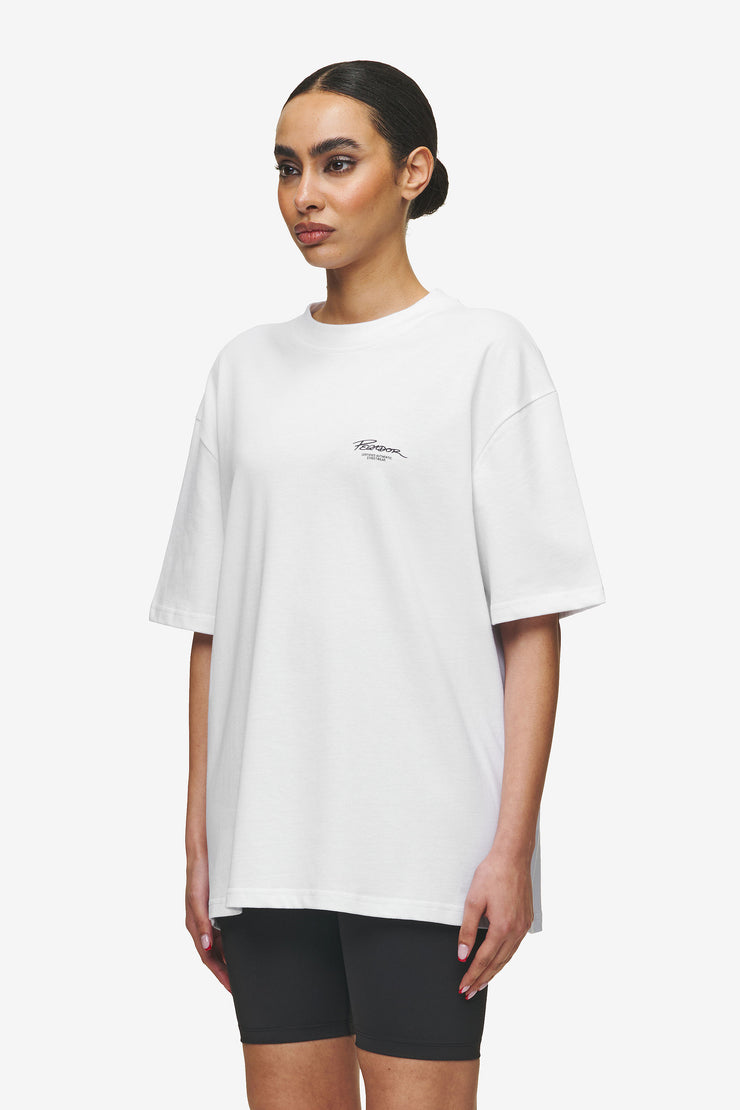 Pegador Banberry Oversized Tee White Großer Ausverkauf