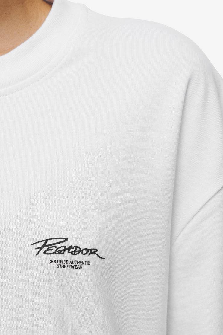 Pegador Banberry Oversized Tee White Großer Ausverkauf