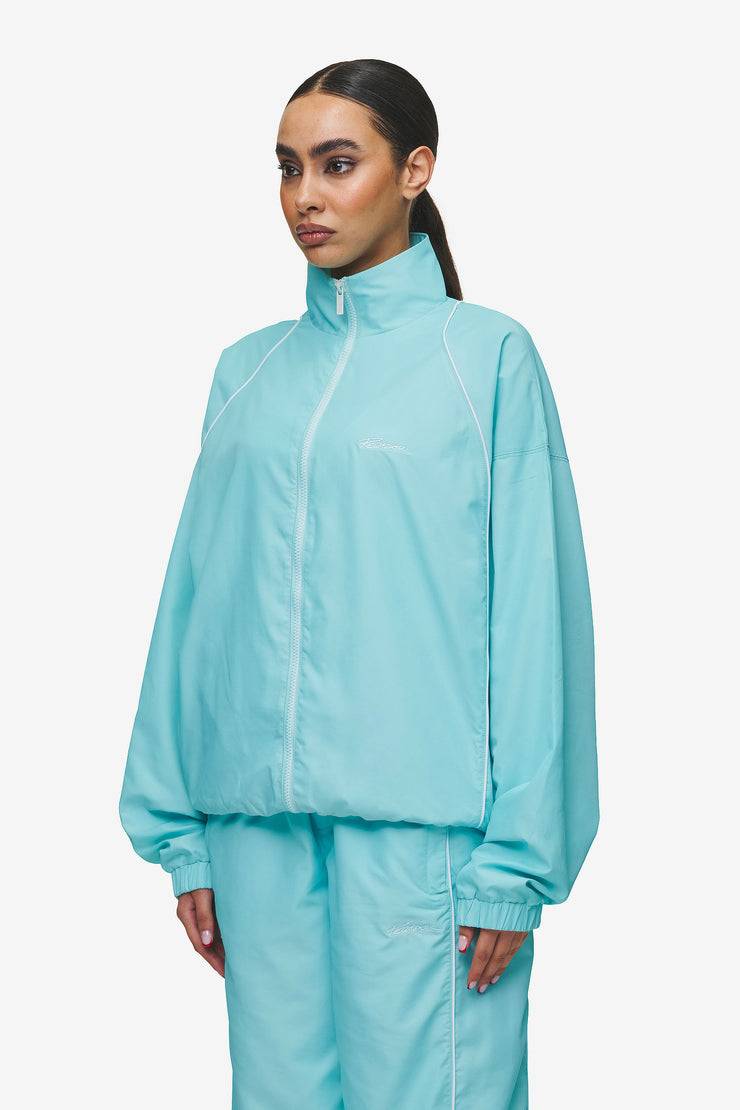 Pegador Lincoln Boxy Track Jacket Sky Blue Flash Sale