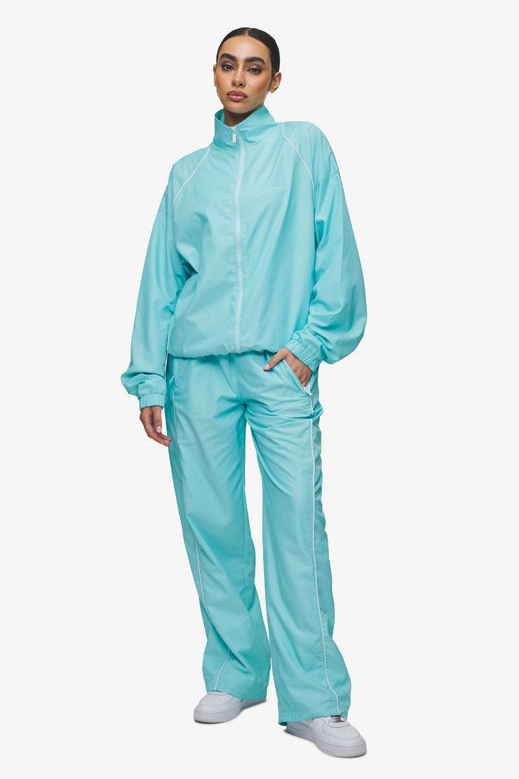 Pegador Lincoln Boxy Track Jacket Sky Blue Flash Sale