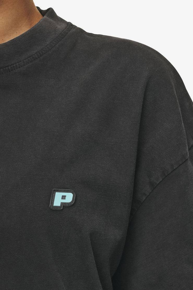 Pegador Leono Boxy Tee Vintage Black Sky Blue Gum Saisonschlussverkauf