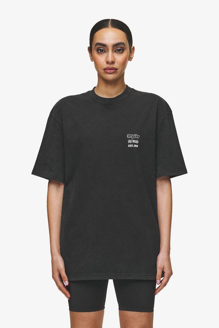 Pegador Denaud Oversized Tee Vintage Black Cyber Monday