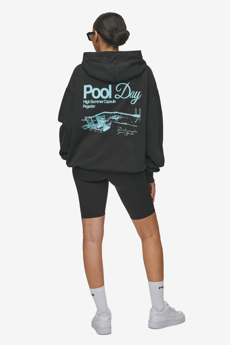 Pegador Patino Oversized Sweat Jacket Vintage Black Top Angebot