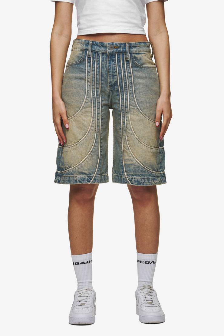 Pegador Treasure Jorts Vintage Blue Neueste Mode